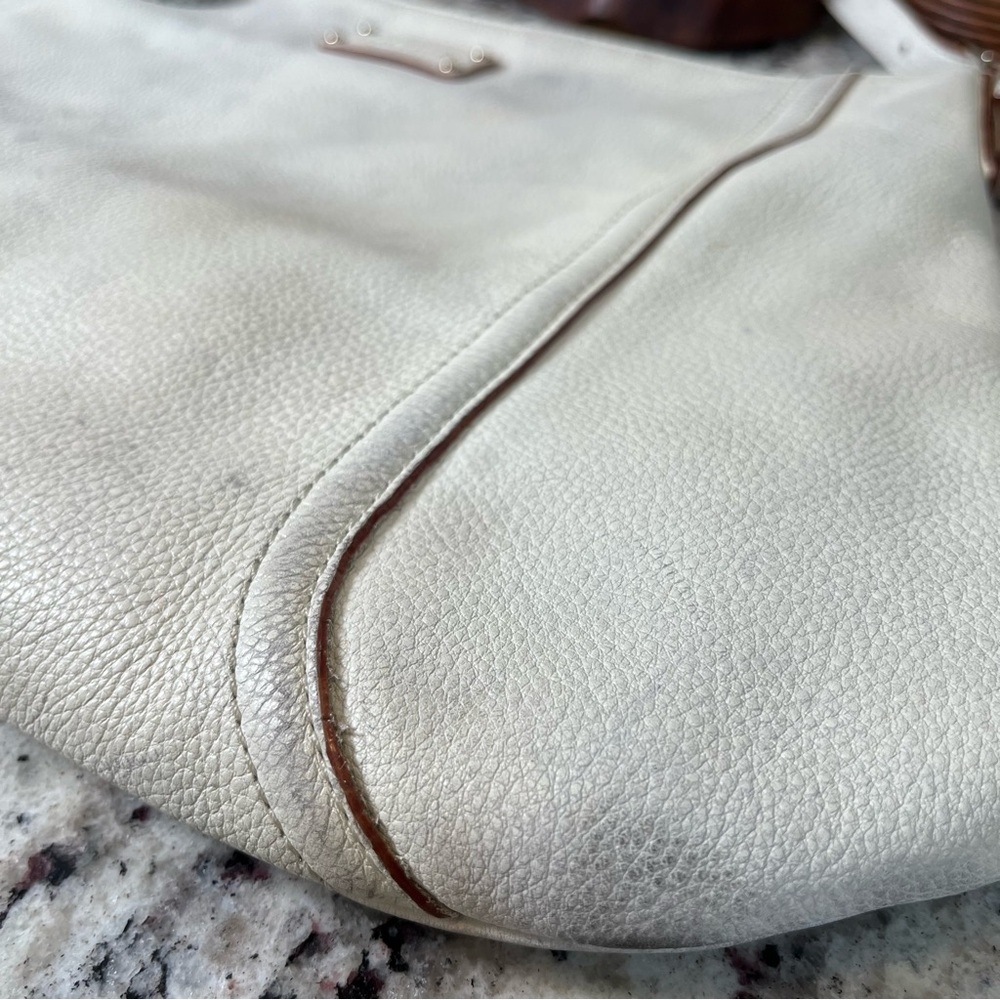 Distressed Kate Spade Leather Hobo - Picture 7 of 16
